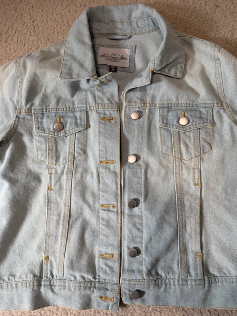 Light Blue Denim Jacket by American Vintage Co.